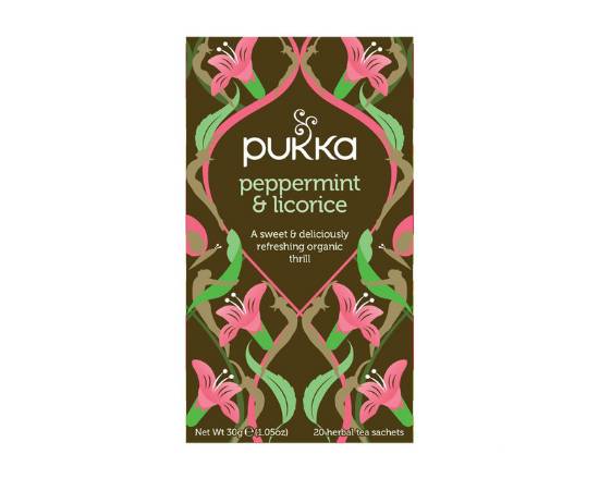 Pukka Tea Peppermint & Licorice (20 Pack)