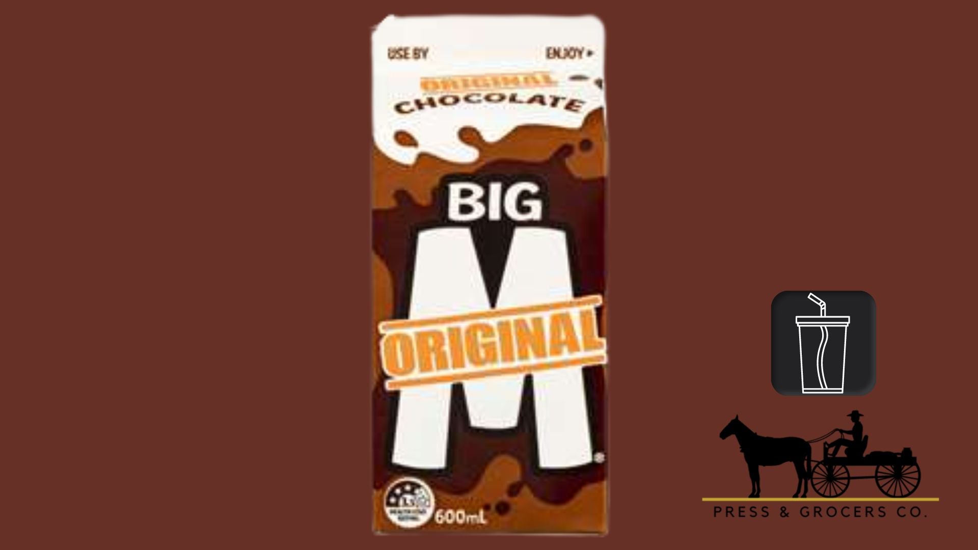 Big M Original Chocolate 600ml