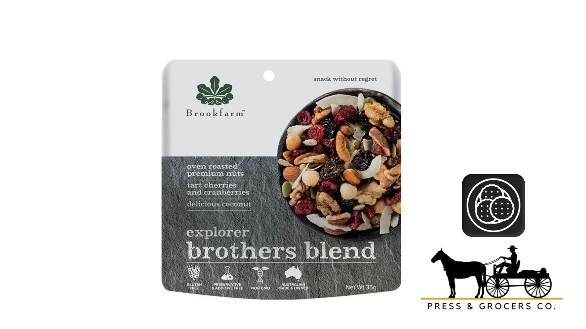 Brookfarm Explorer Brothers Nut Blend 35g