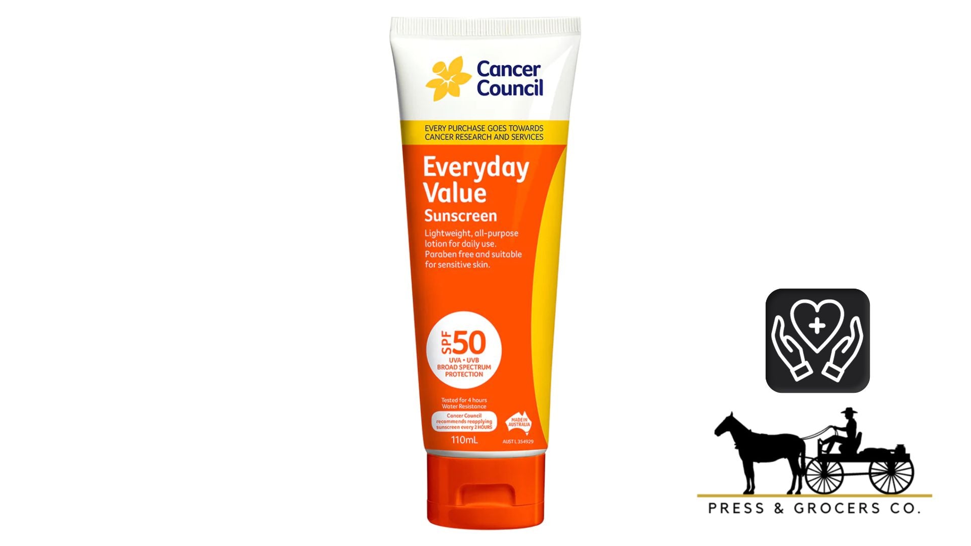 Cancer Council Everyday Sunscreen SPF50 110ml