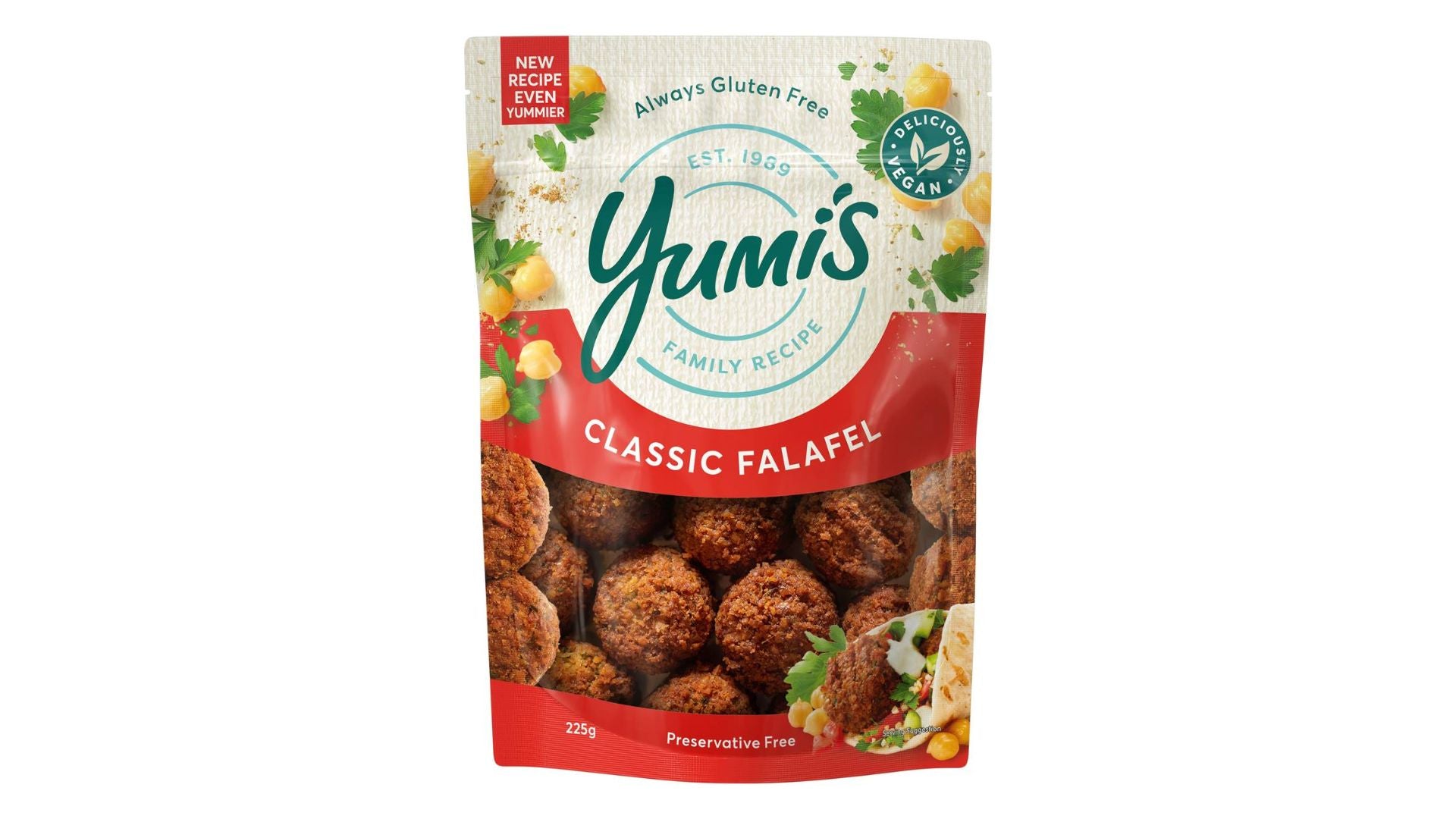 Yumi's Falafel Classic 225g