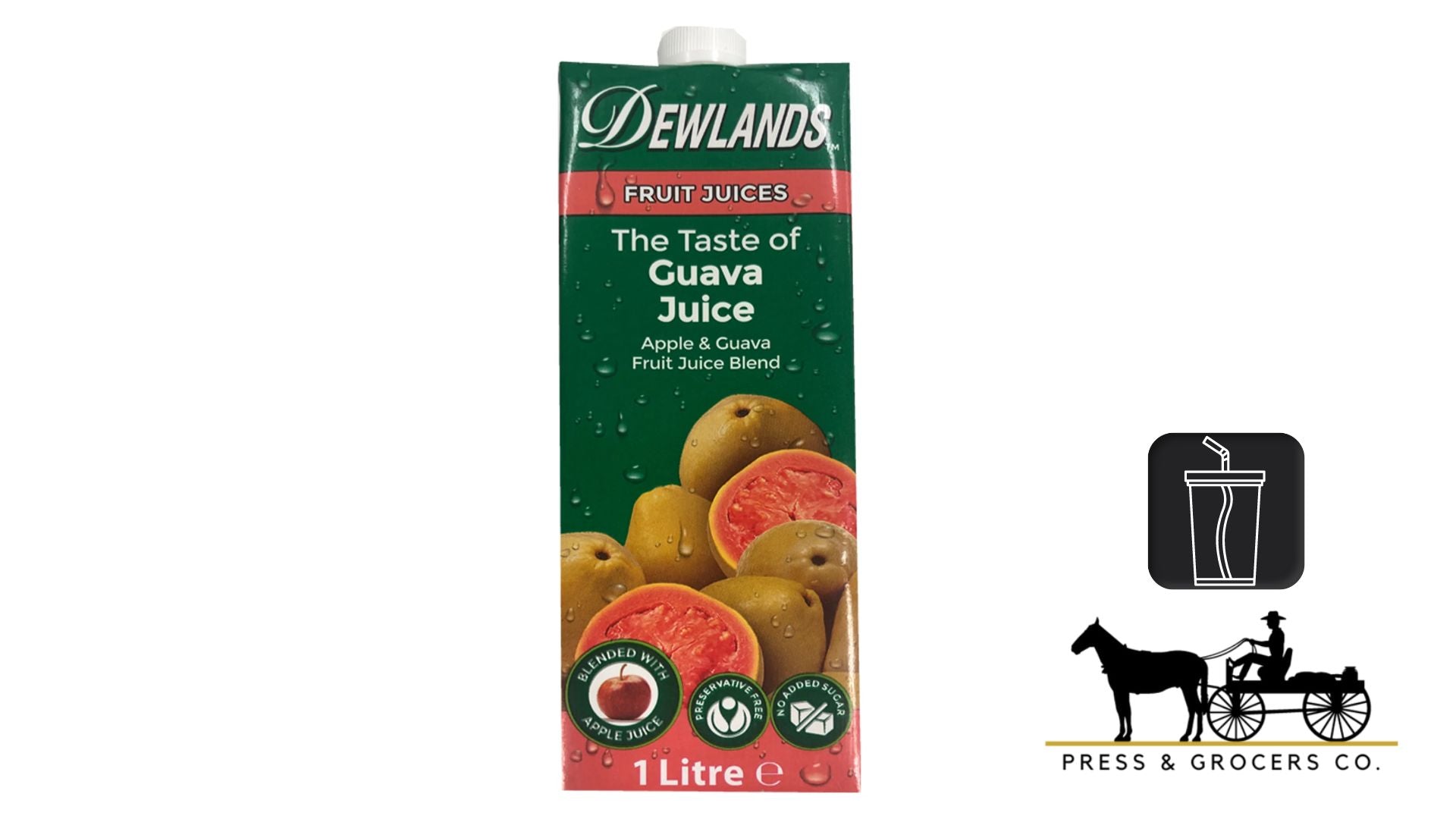 Dewlands Fruit Juice Guava Apple  1L