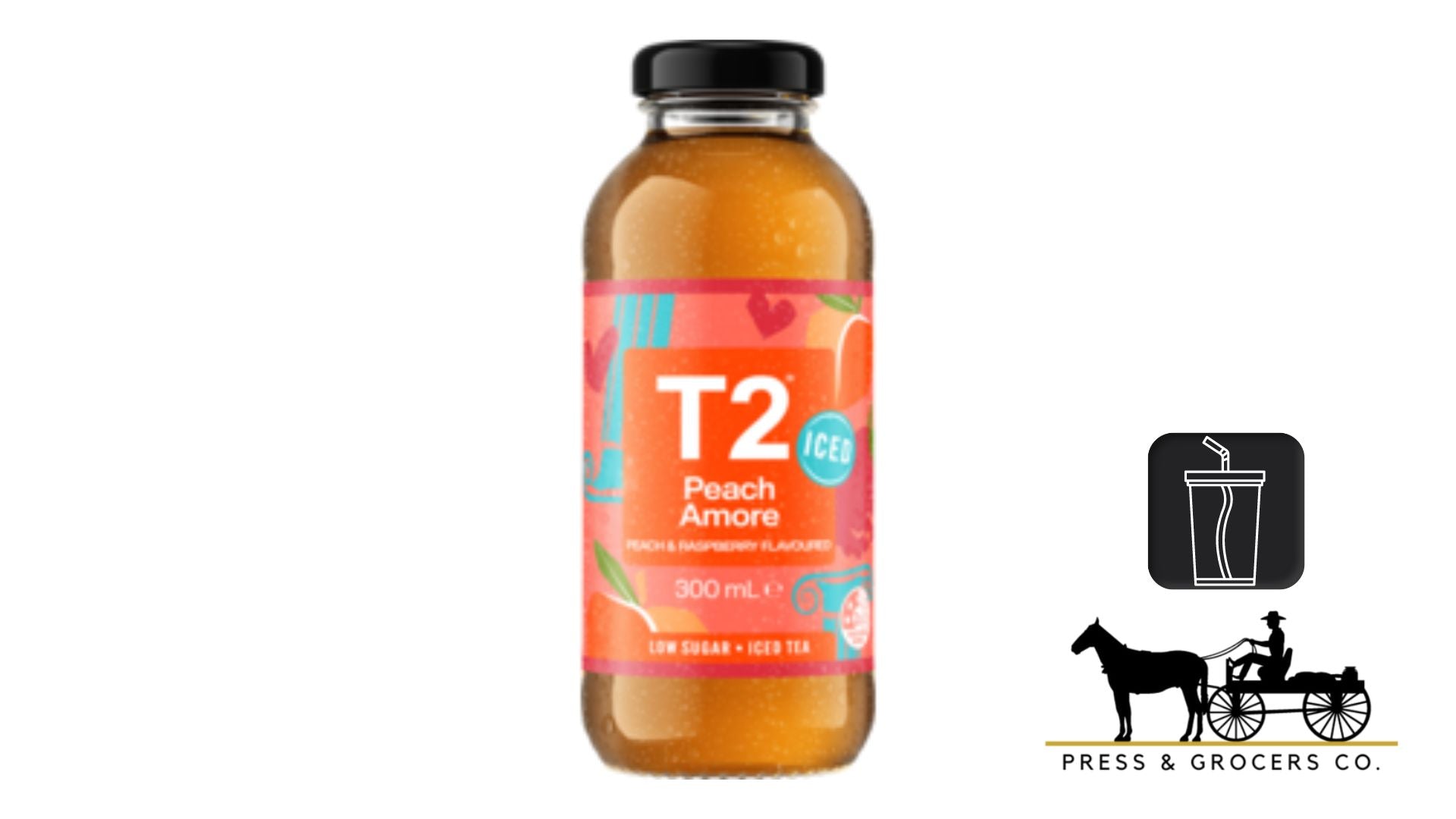 T2 Iced Tea Peach Amore 300ml