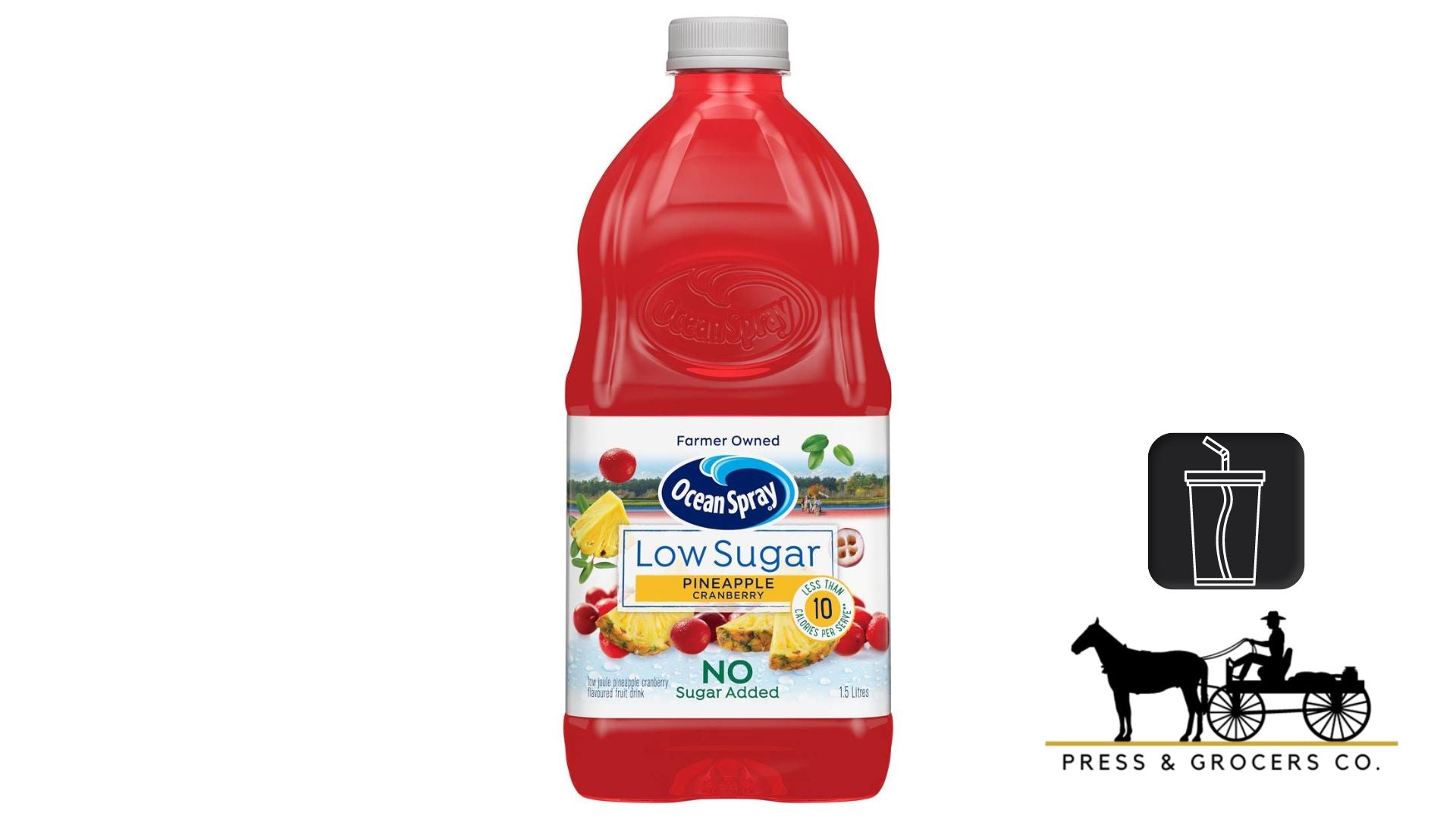 Ocean Spray Low Sugar Cranberry Pineapple 1.5L