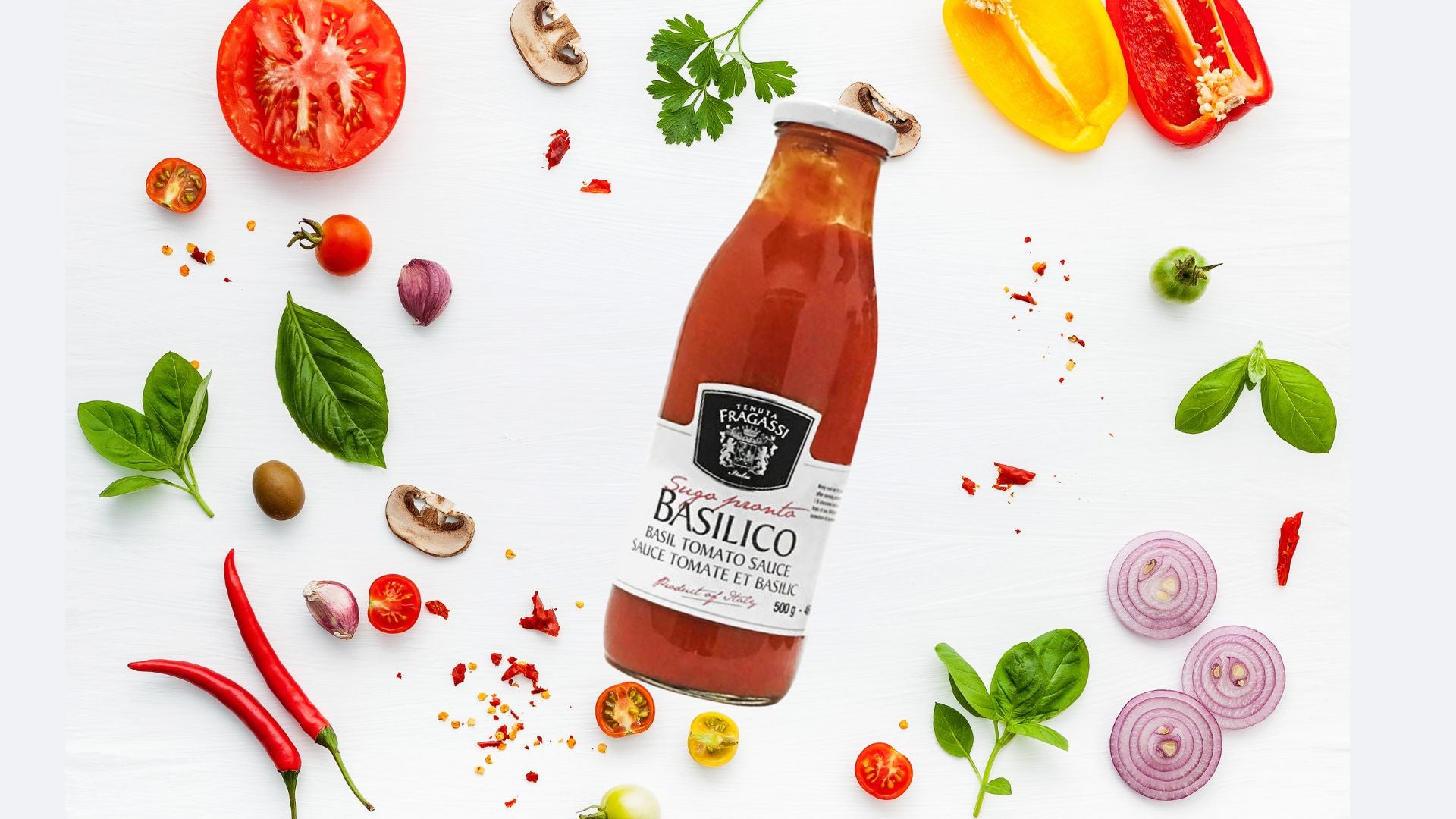 Fragassi Basilico Sauce 500g