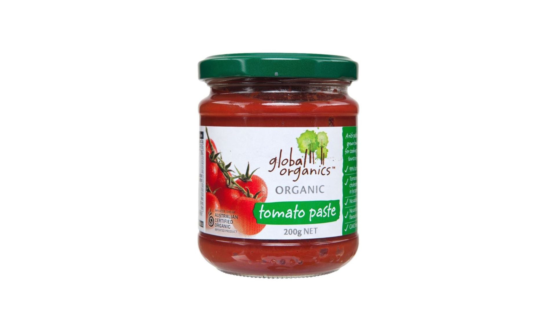 Global Organics Tomato Paste 200g