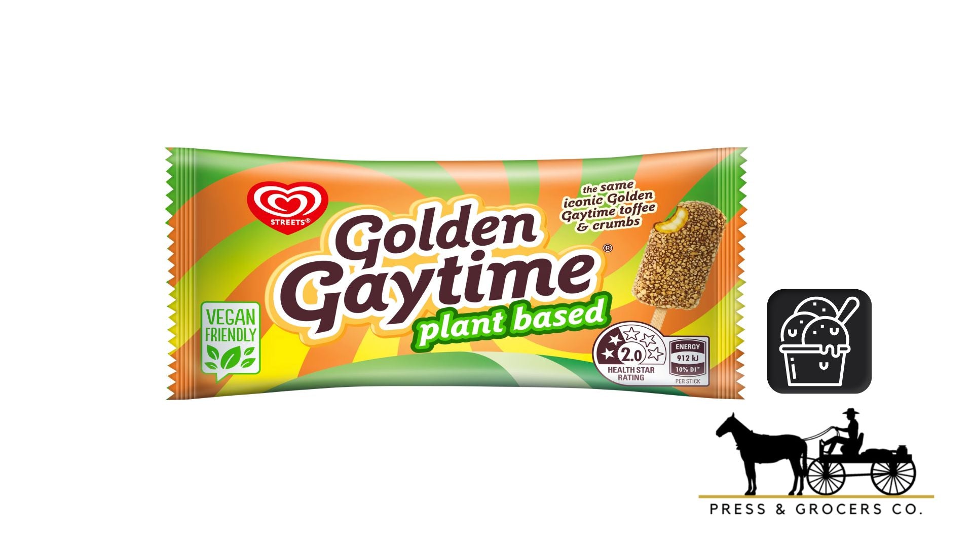 Golden Gaytime Original Vegan 105ml