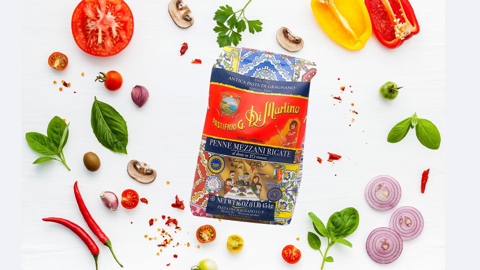 Di Martino Penne Mezzane Rigate 500g