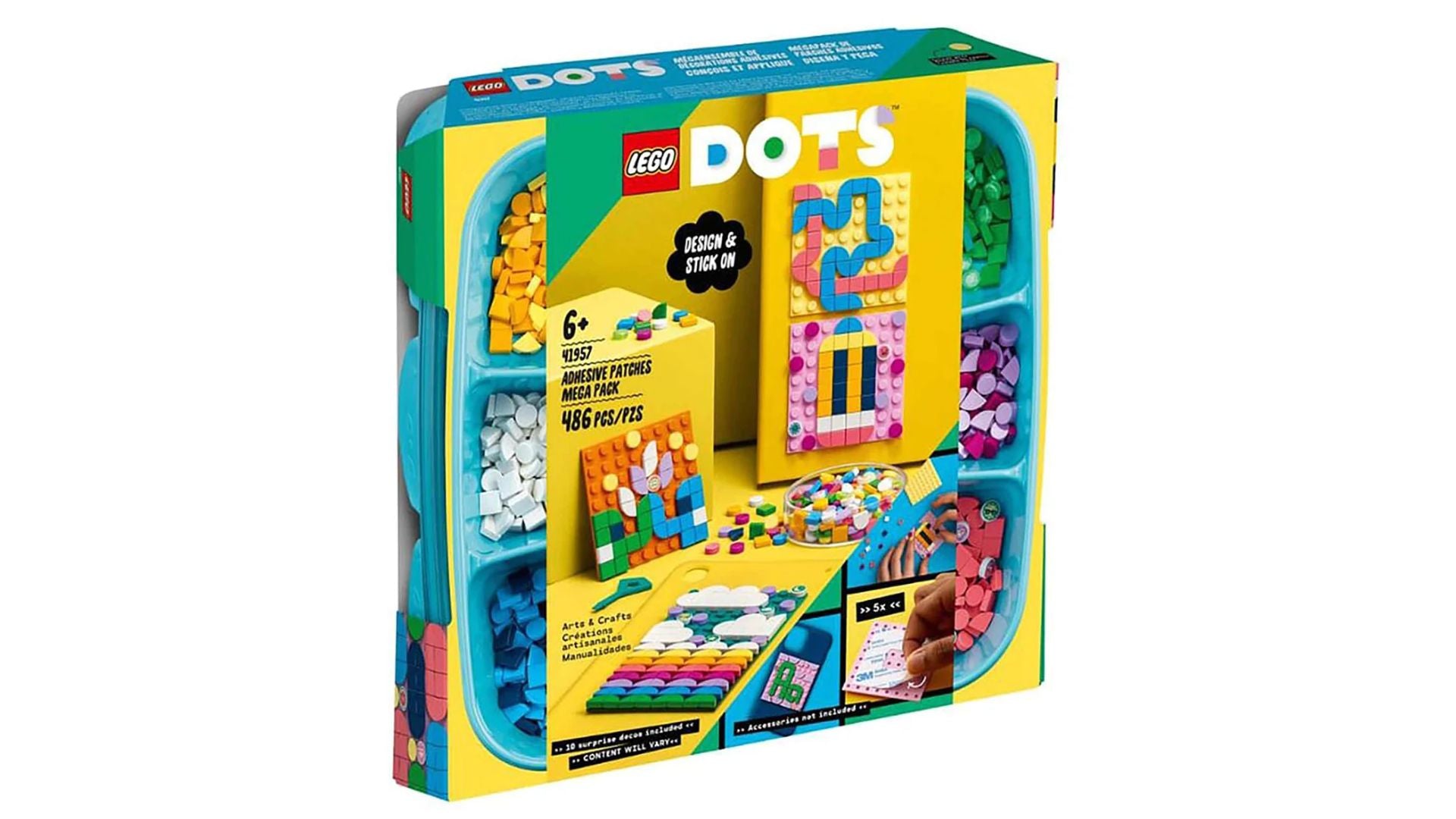 LEGO DOTS Adhesive Patches Mega Pack 41957 (486 pieces)