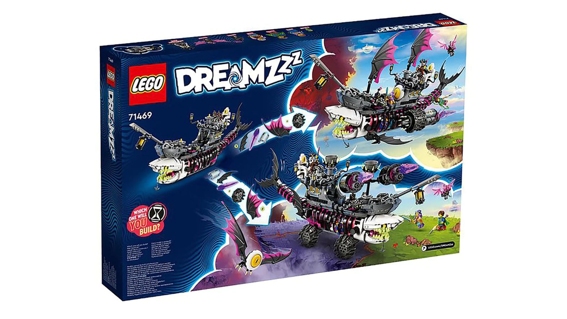 LEGO DREAMZzz Nightmare Shark Ship 71469 (1389 pieces)