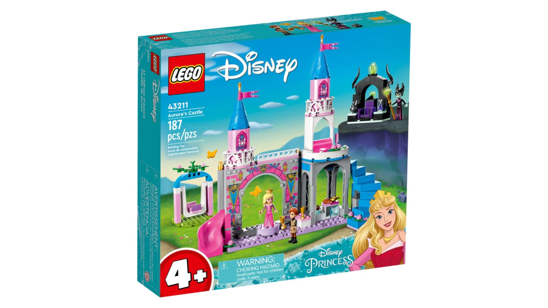 LEGO Disney Aurora's Castle 43211 (187 pieces)