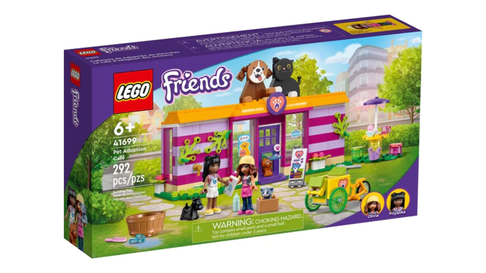 LEGO Friends Pet Adoption Cafe 41699 (292 pieces)