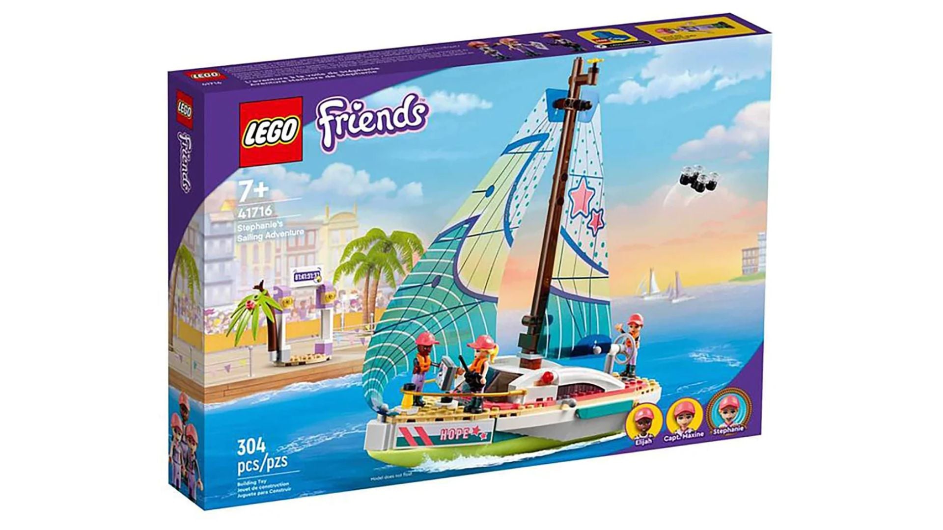 LEGO Friends Stephanie's Sailing Adventure 41716 (304 pieces)