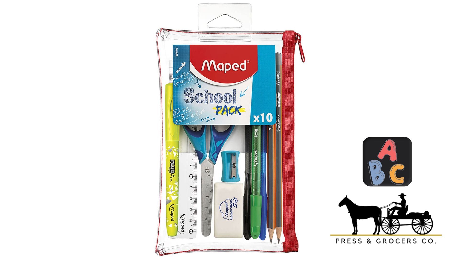 Maped School Essentials 10pk Ea