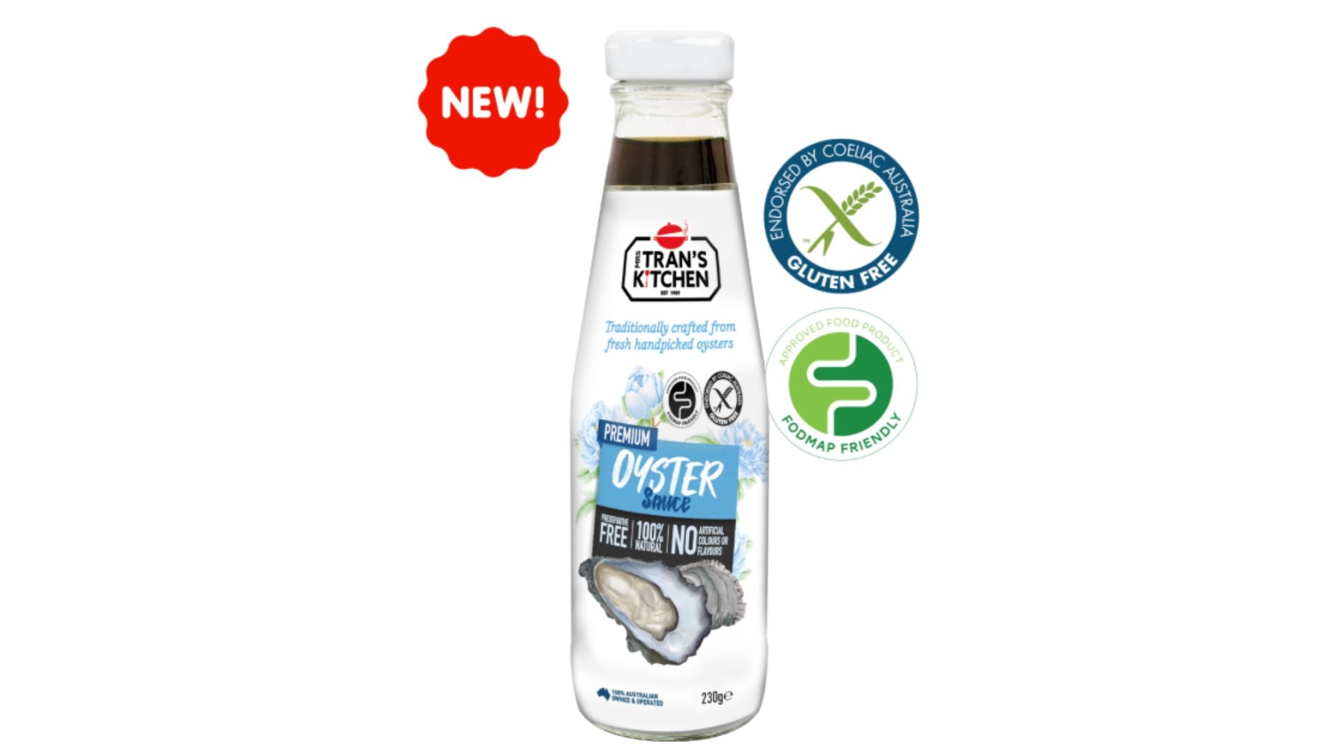 Mrs. Tran's Premium Oyster Sauce 230g