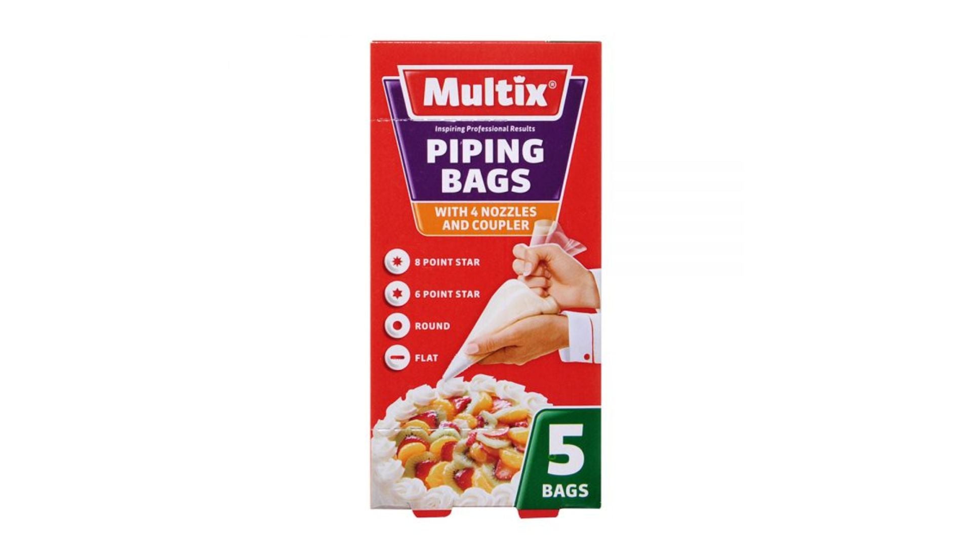 Multix Piping Bags 5pk