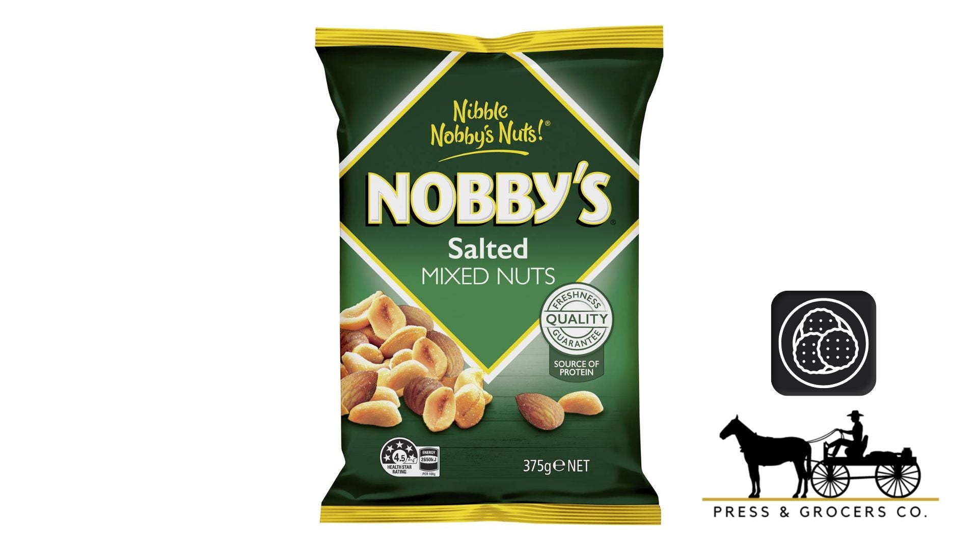 Nobby's Salted Mixed Nuts 150g