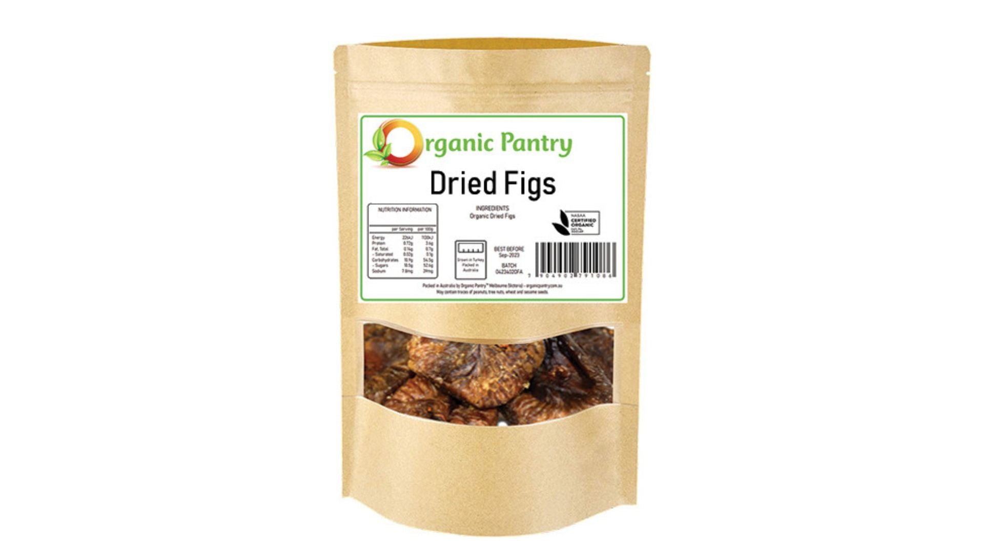 Organic Pantry Dried Figs 150g