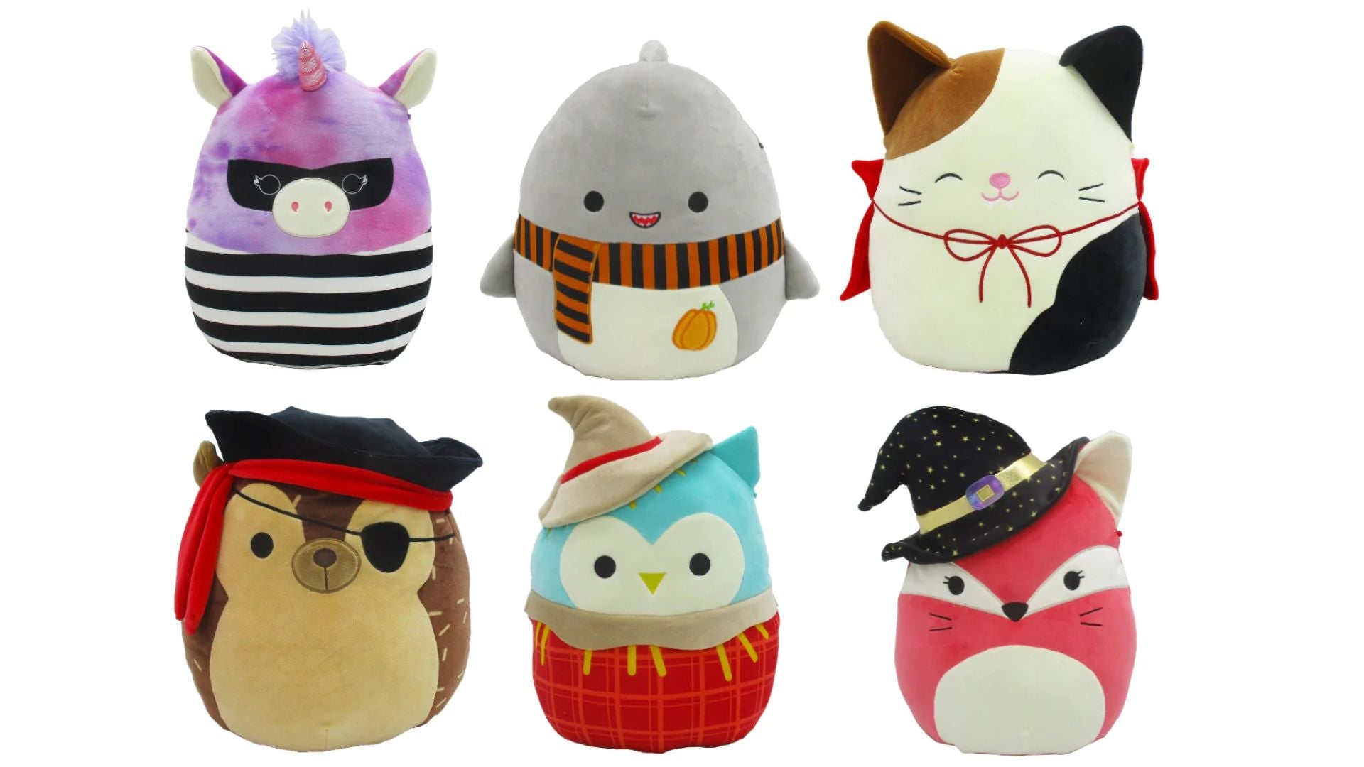 Squishmallows 12" Halloween Plush Toy Assorted 1pc