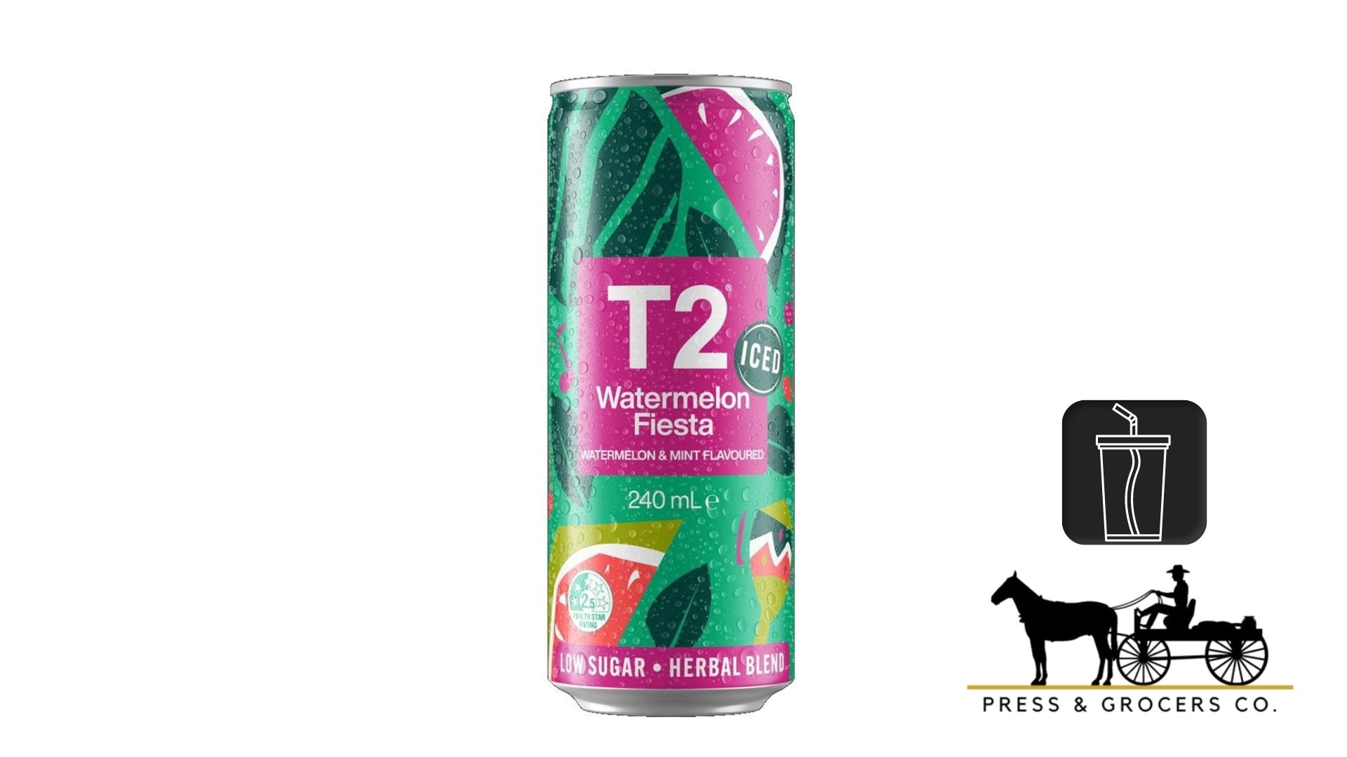 T2 Iced Tea Watermelon Fiesta 240ml