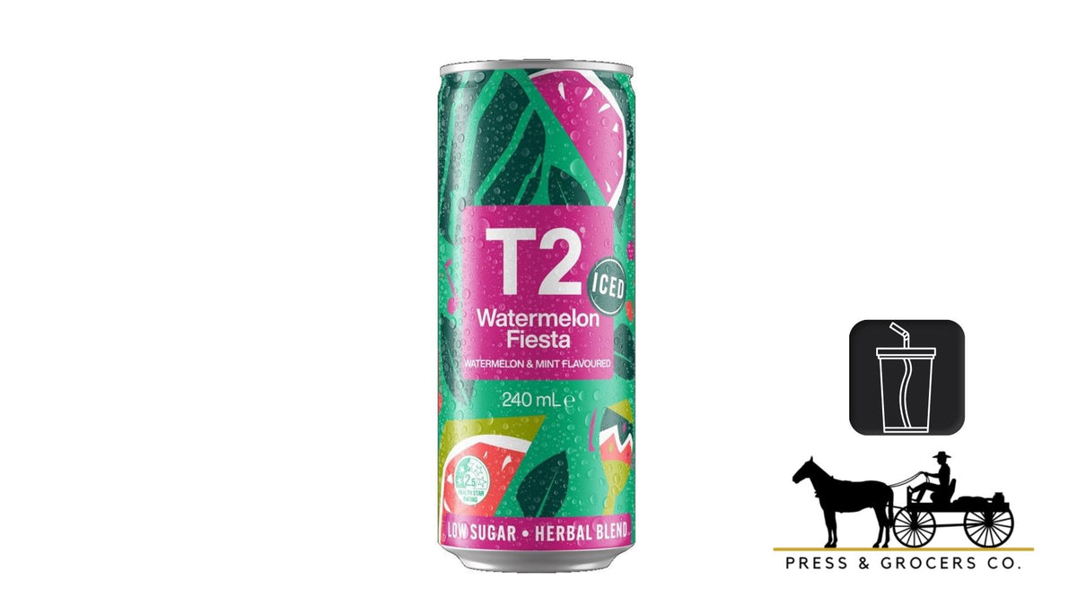 T2 Iced Tea Watermelon Fiesta 240ml – Press & Grocers Co.