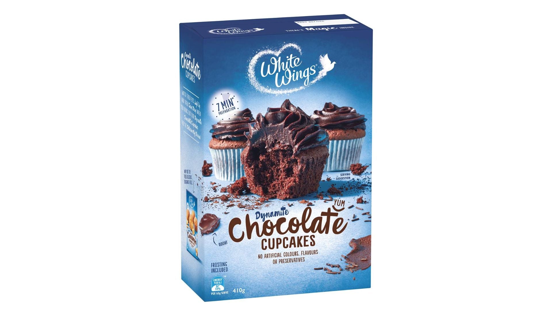 White Wings Cupcake Mix Chocolate 410g