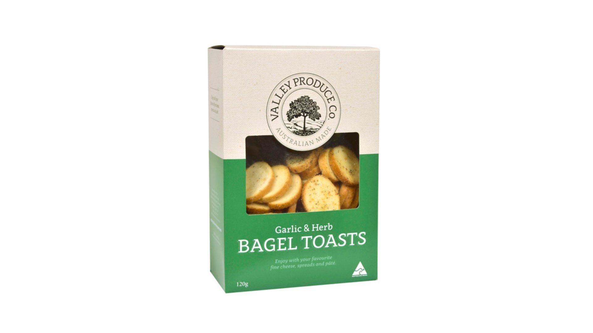 Valley Produce Co Bagel Toast Garlic & Herb 120g