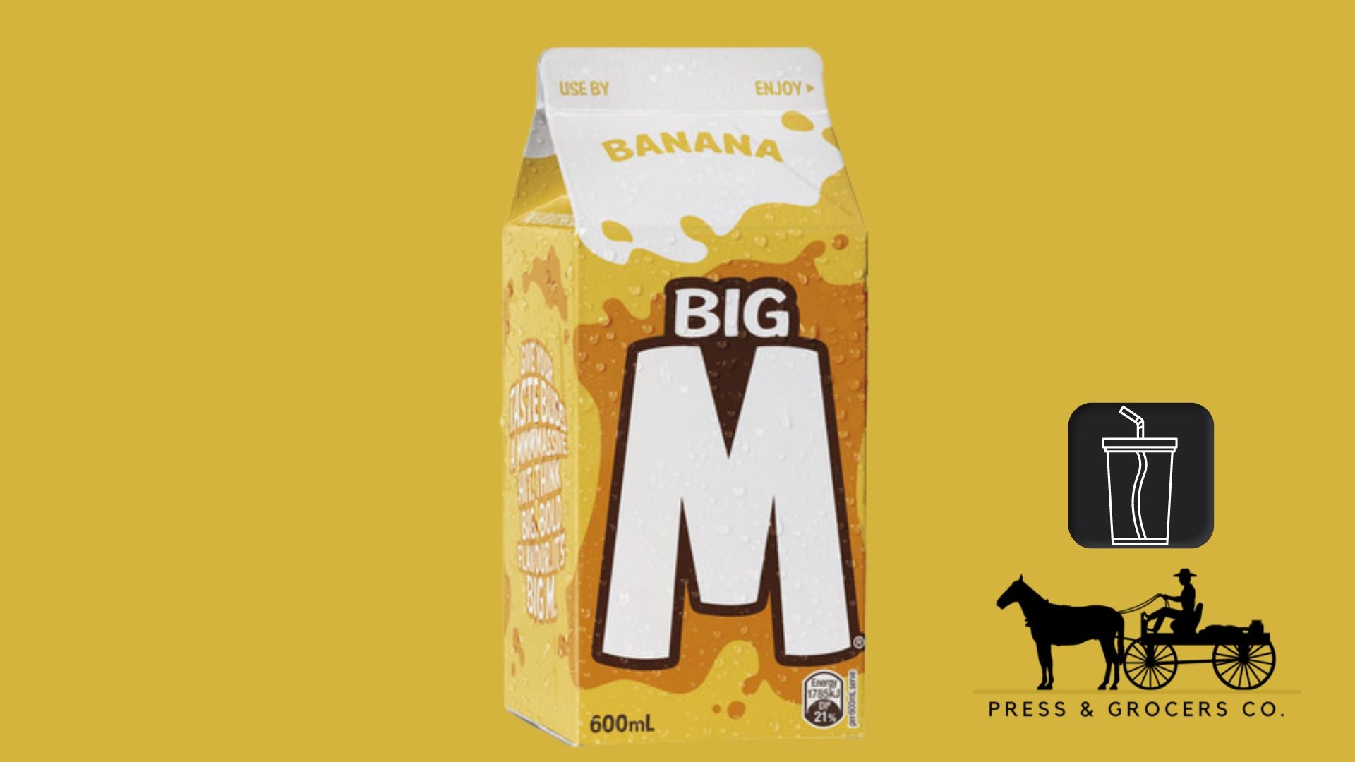 Big M Banana 600ml