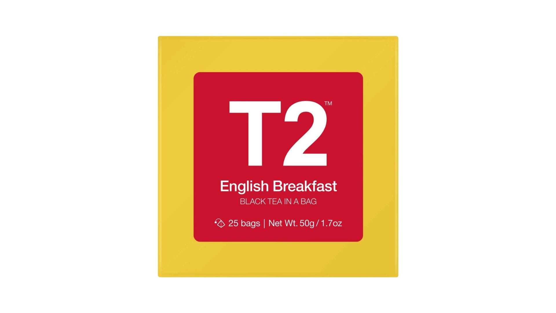 T2 English Breakfast Tea Bags 25 Bags