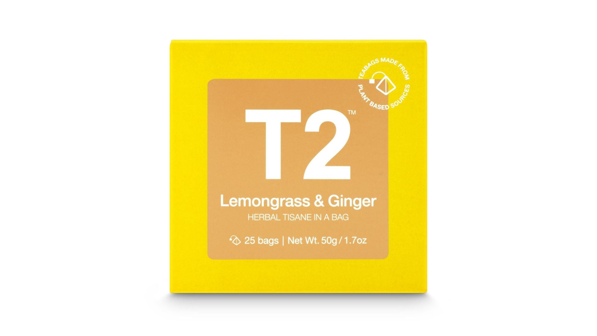 T2 Lemongrass & Ginger Tea Bags 25 Bags