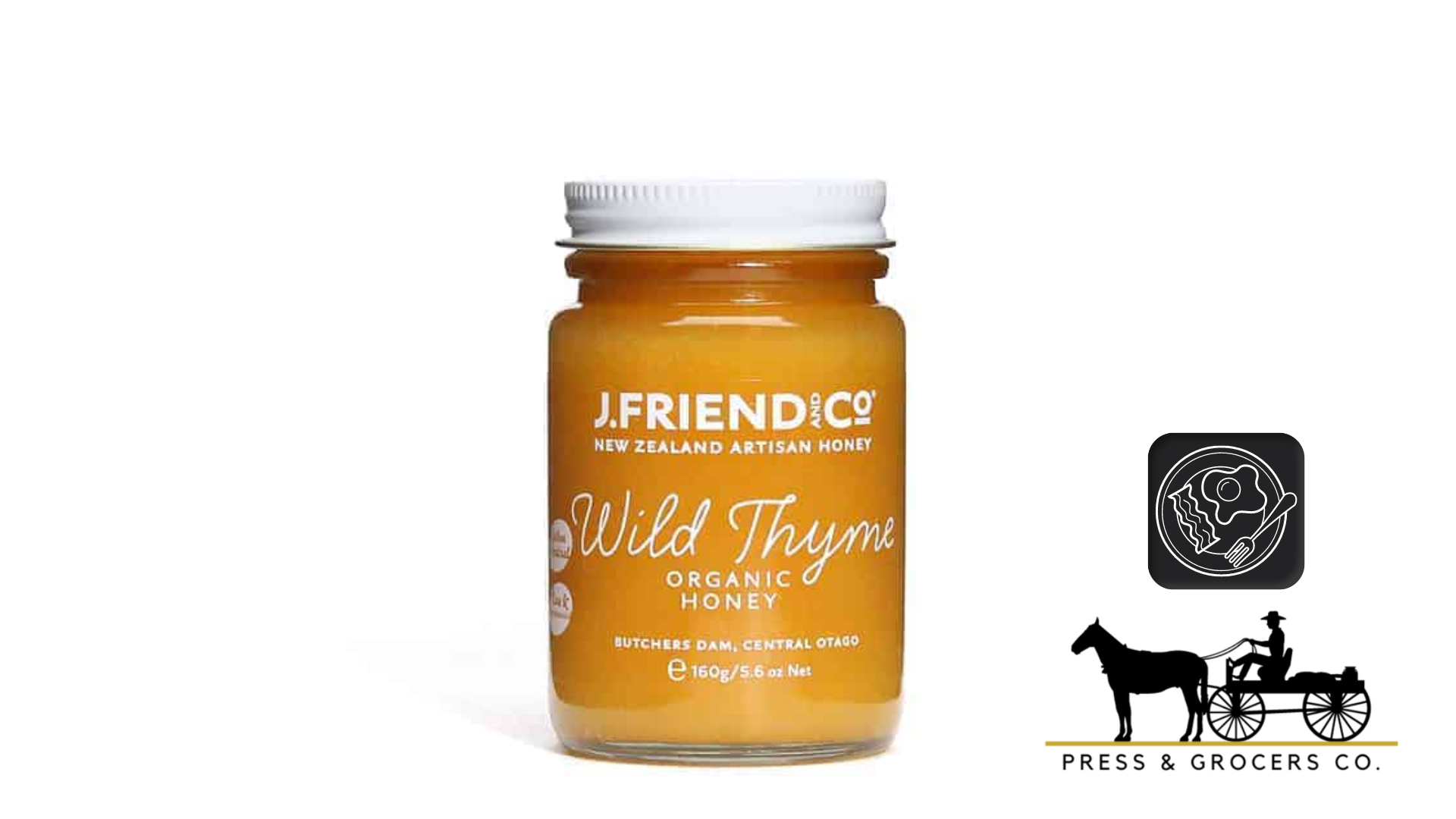 J Friend & Co Wild Thyme Honey 160g