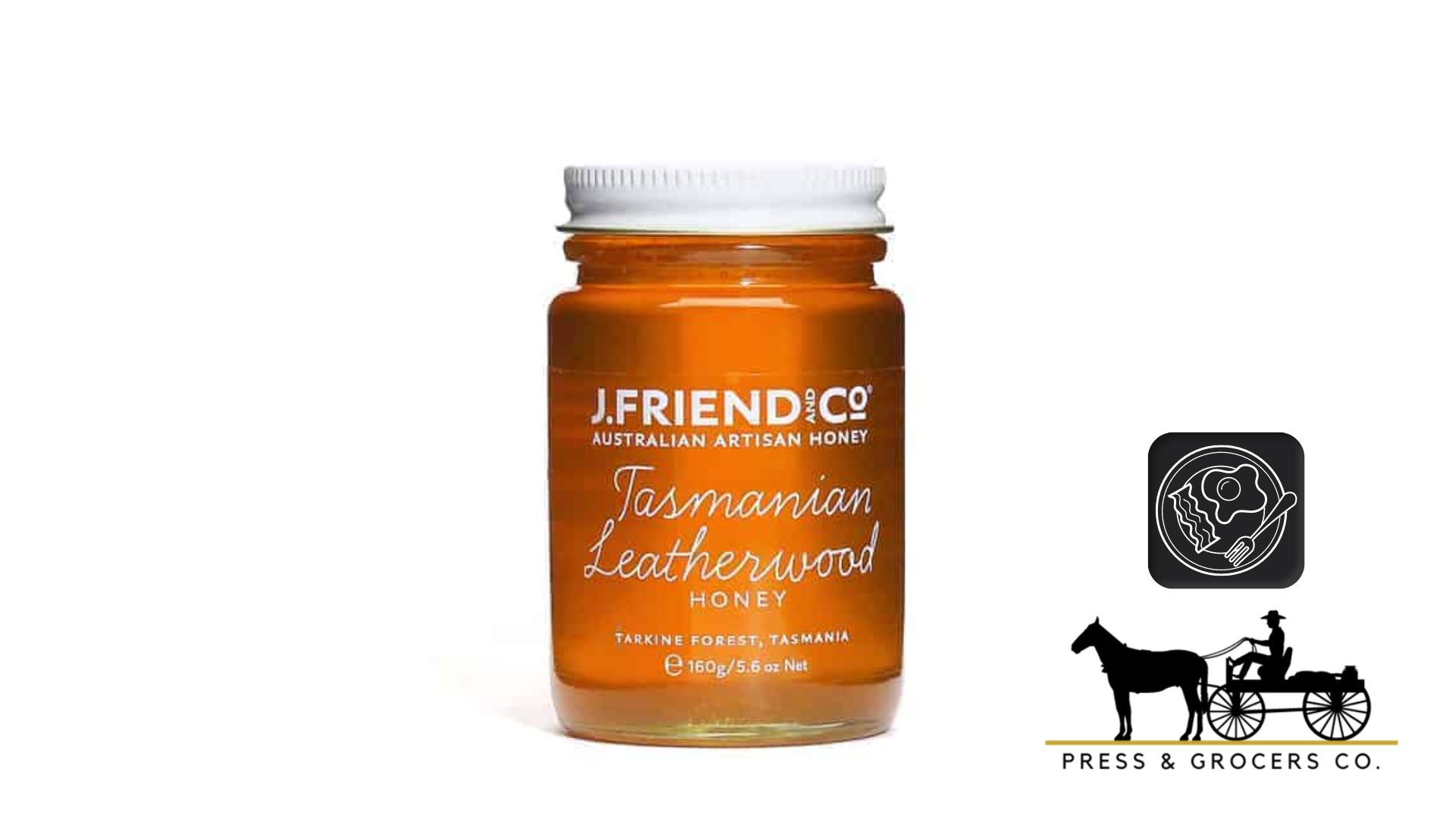 J Friend & Co Tasmanian Leatherwood Honey 160g