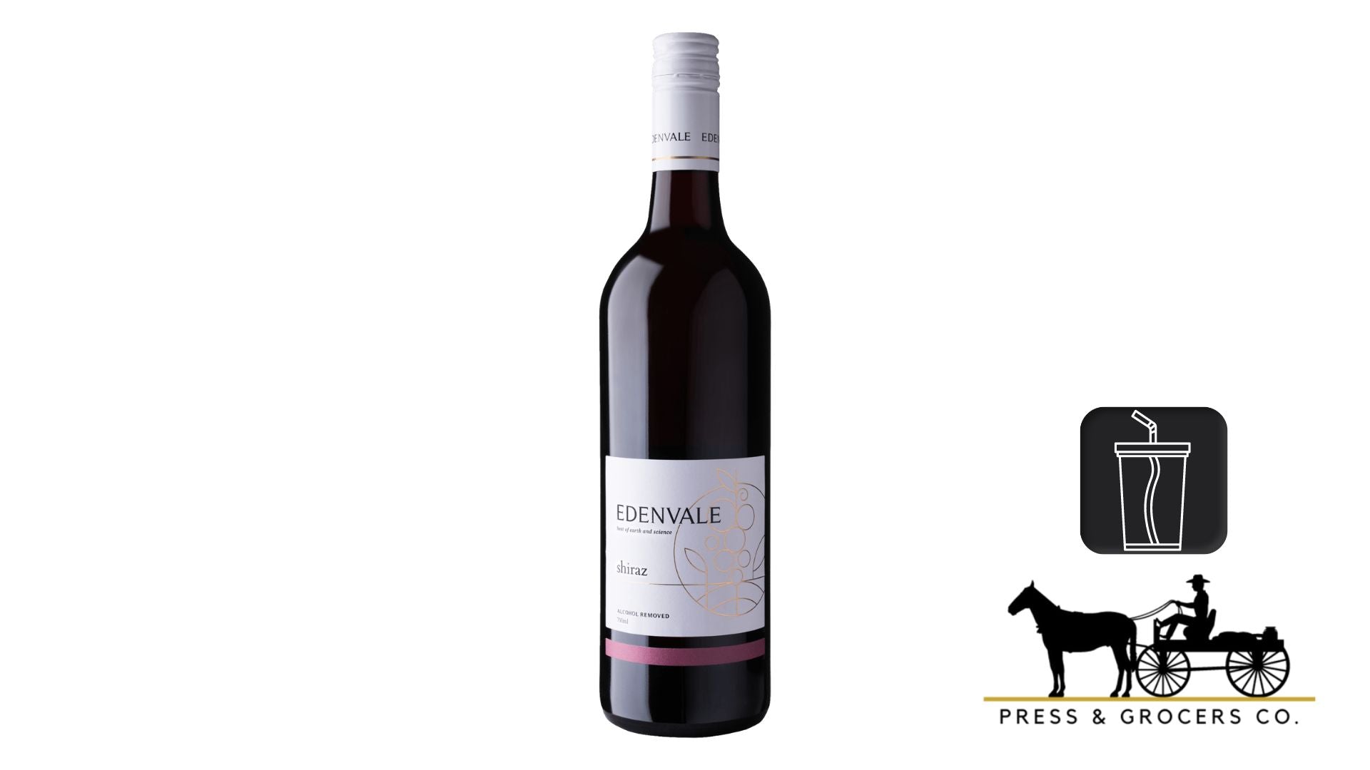 Edenvale Alcohol Removed Shiraz 750ml