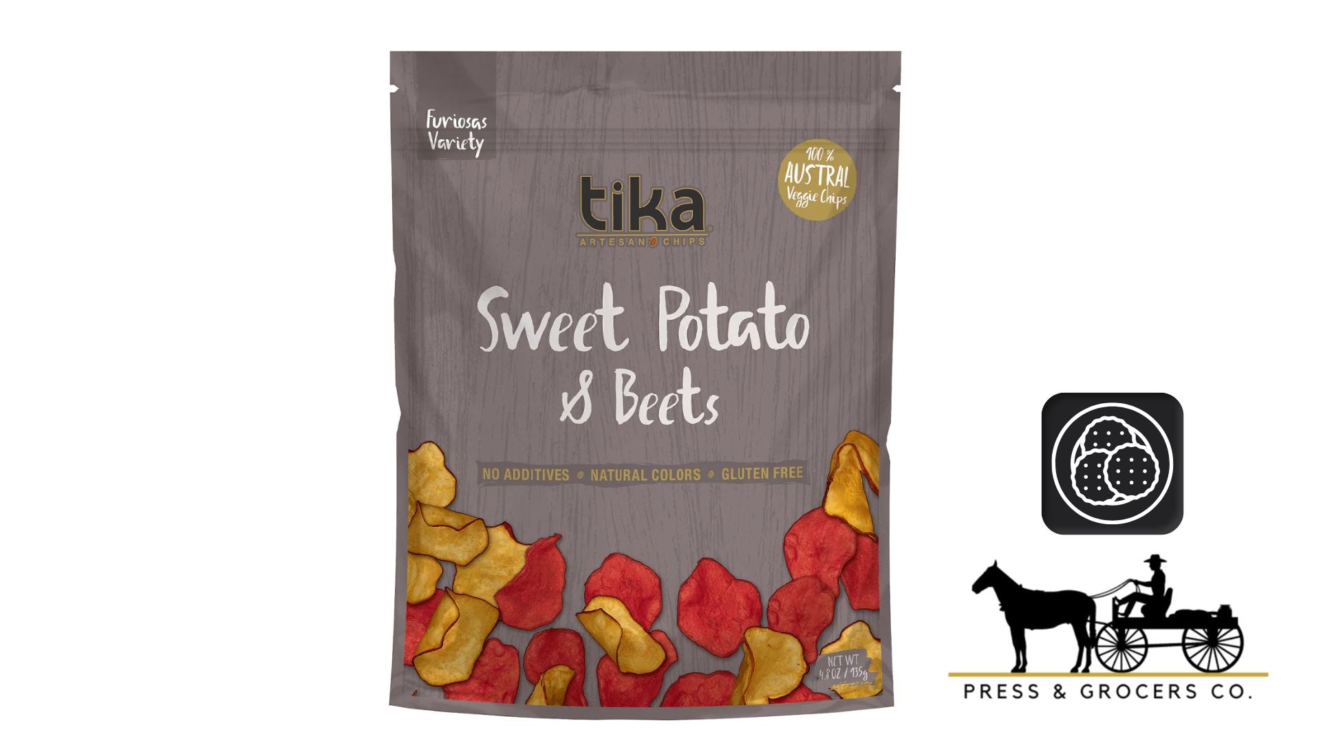 Tika Furiosas Sweet Potato & Beets 135g