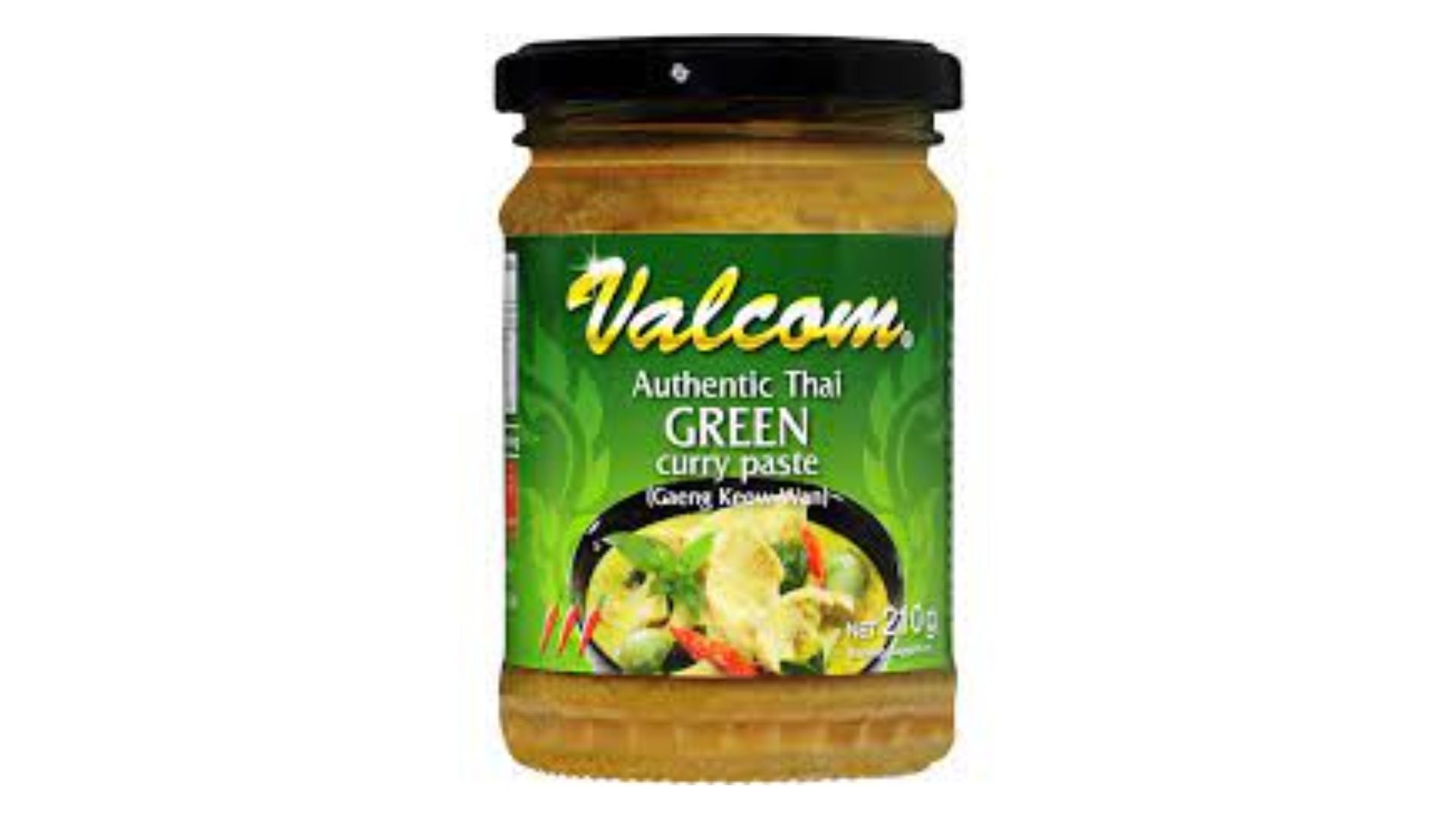 Valcom thai green store curry paste