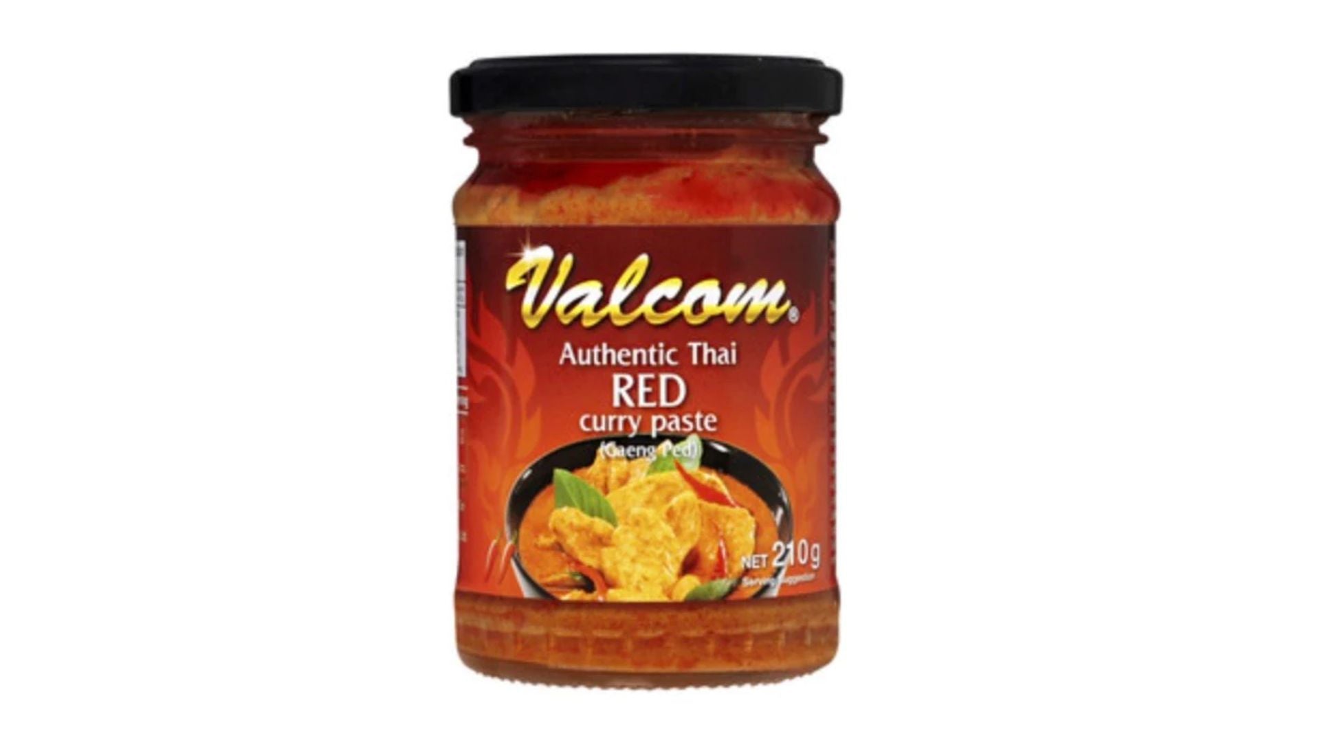 Valcom Paste Thai Red Curry 210g