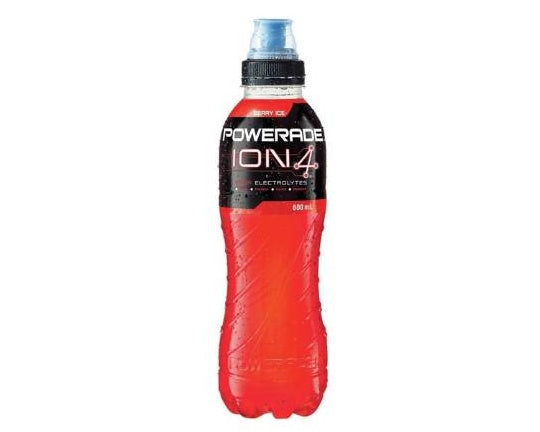 Powerade Berry Ice Flo Cap 600ml