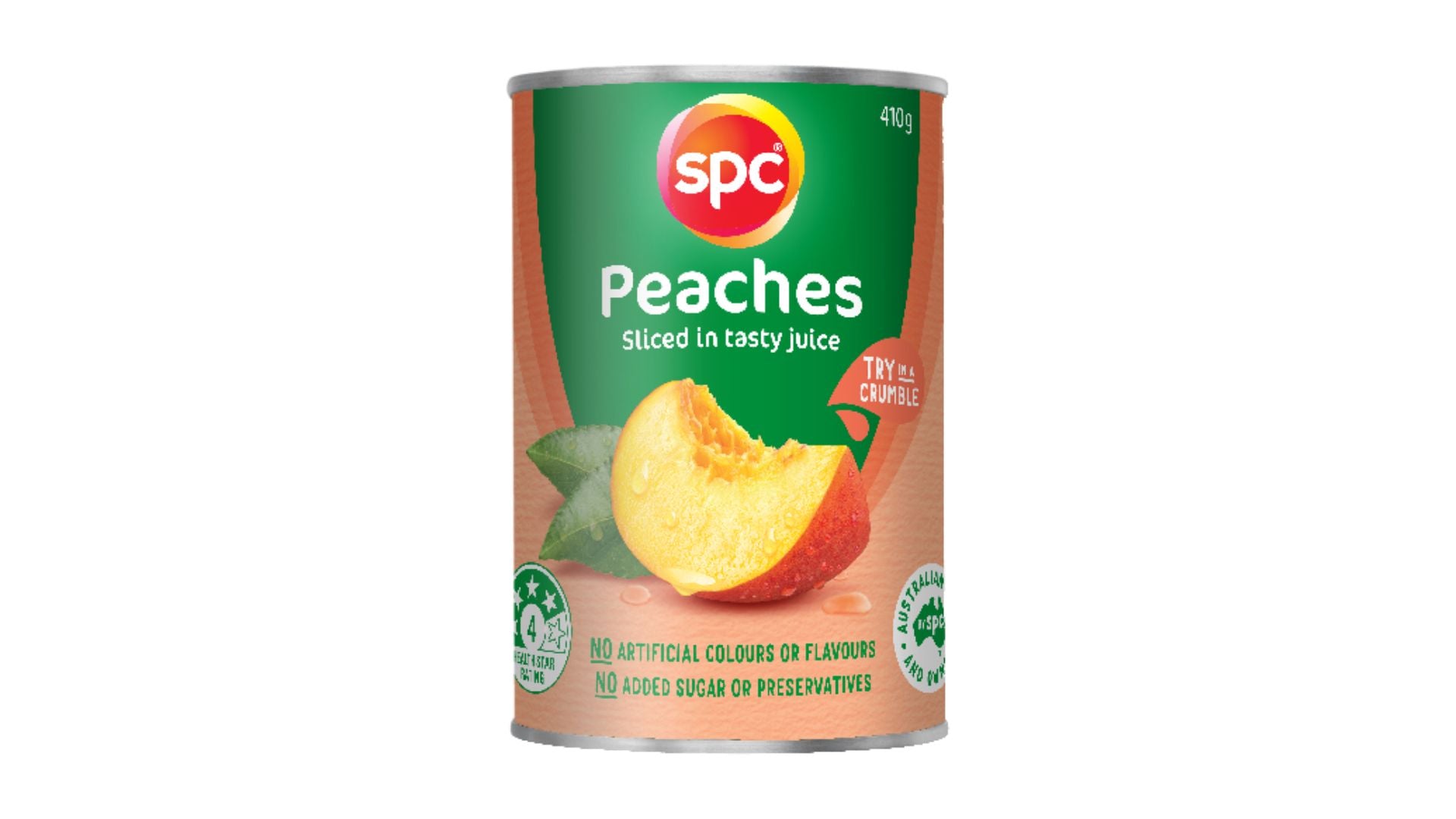 SPC Sliced Peaches in Juice 410g