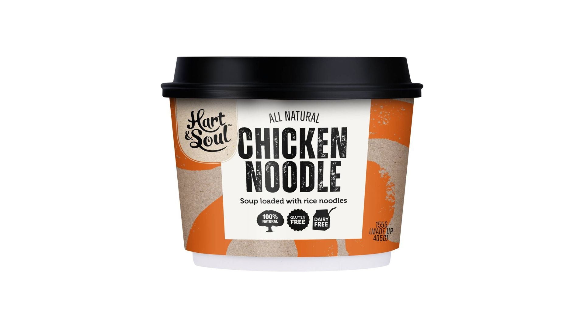 Hart & Soul Noodle Soup Chicken Meal Bowl 155g