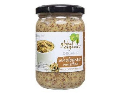 Global Organic Wholegrain Mustard 200g