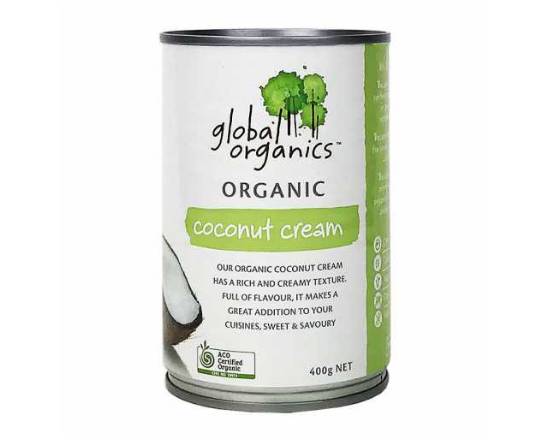 Global Organics Coconut Cream 400g