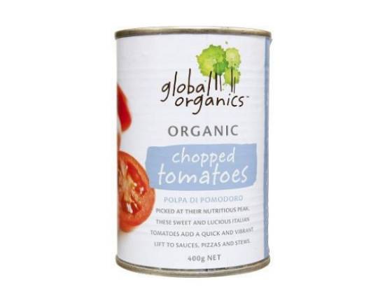 Global Organics Chopped Tomatoes 400g