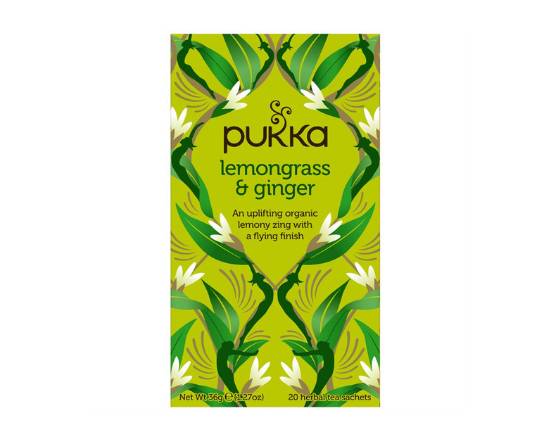 Pukka Tea Lemongrass and Ginger (20 Pack)