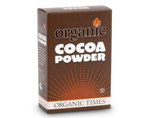 Organic Times Cocoa Powder 200g