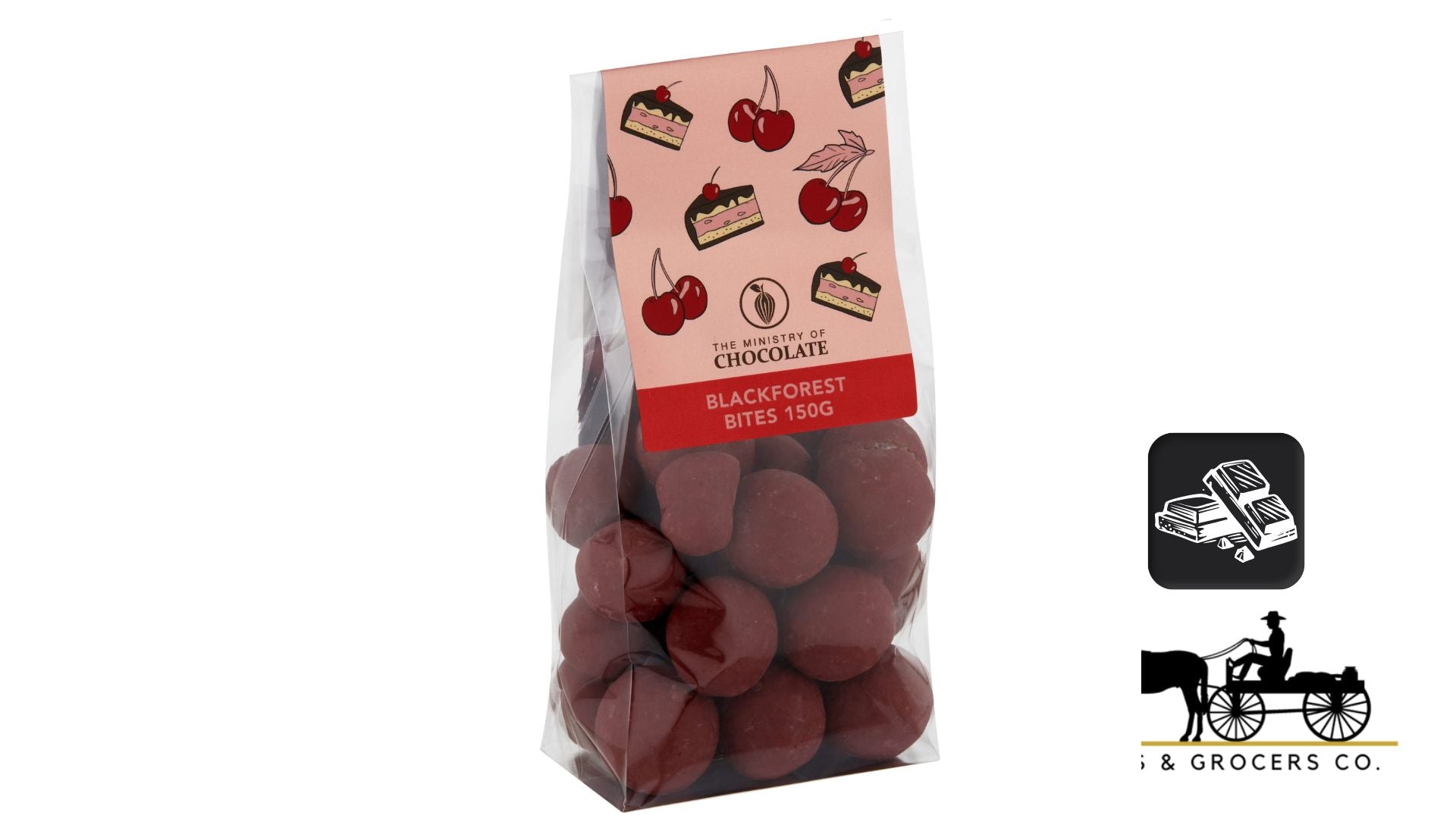 Ministry of Chocolate Blackforest Bites 150g