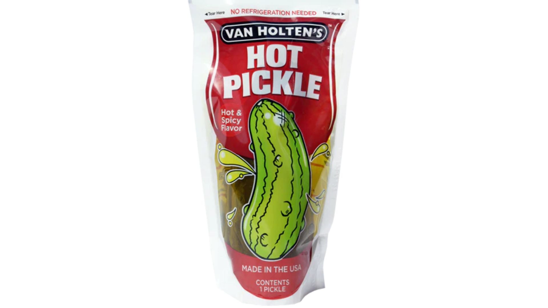 Van Holten's Hot Pickle-In-A-Pouch