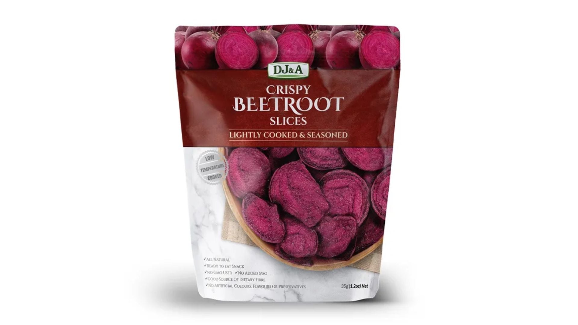 DJ&A Crispy Beetroot Slices 35g