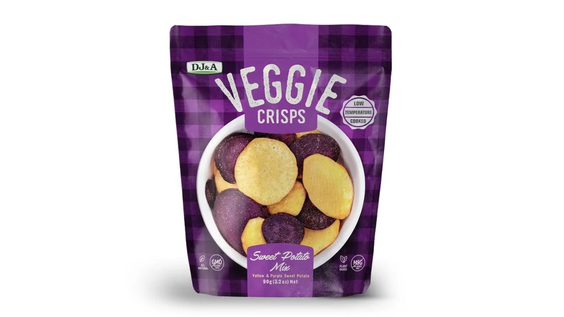 DJ&A Veggie Crisps Sweet Potato Medley 90g