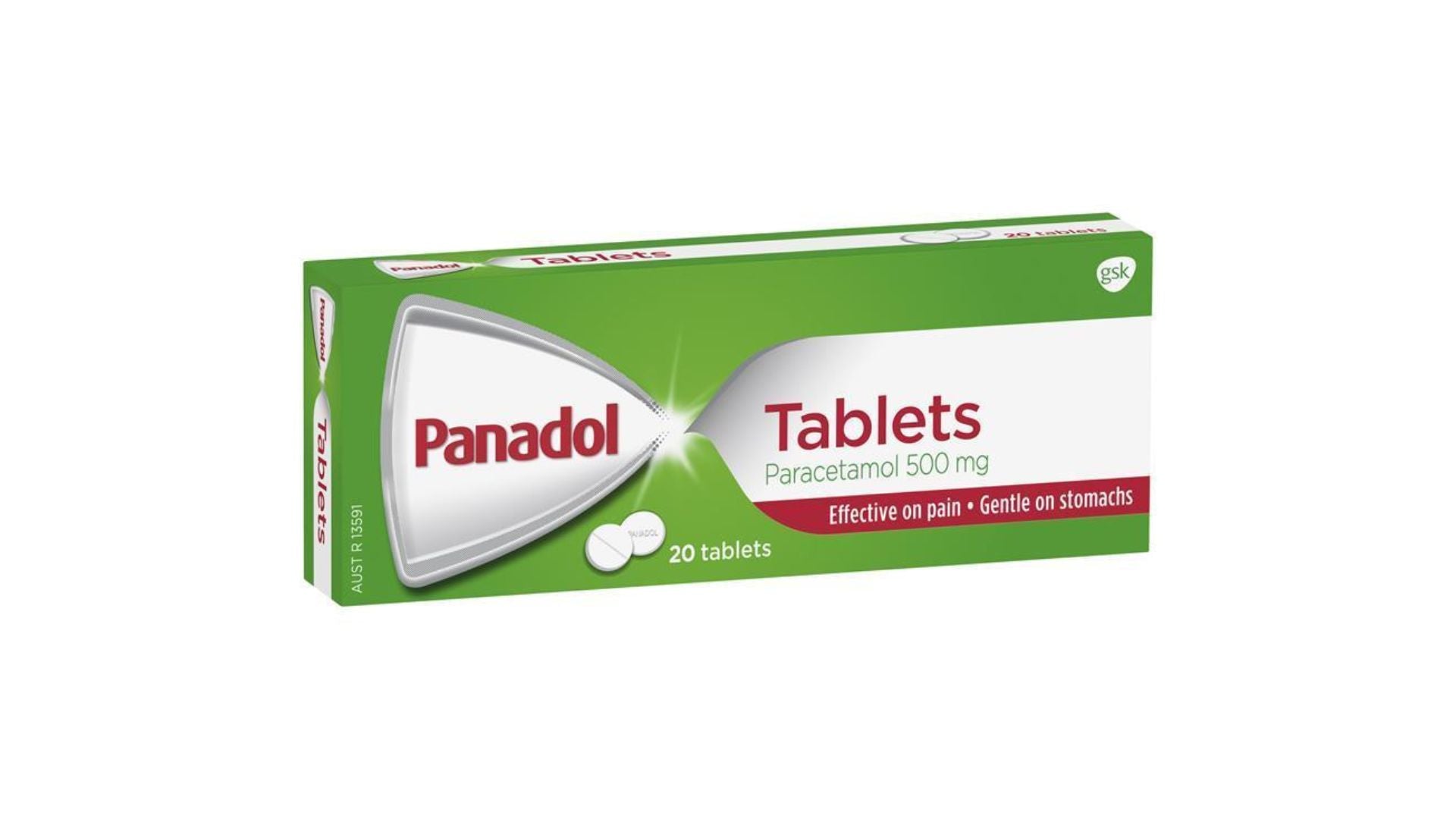 Panadol Paracetamol 500mg 20 Tablets