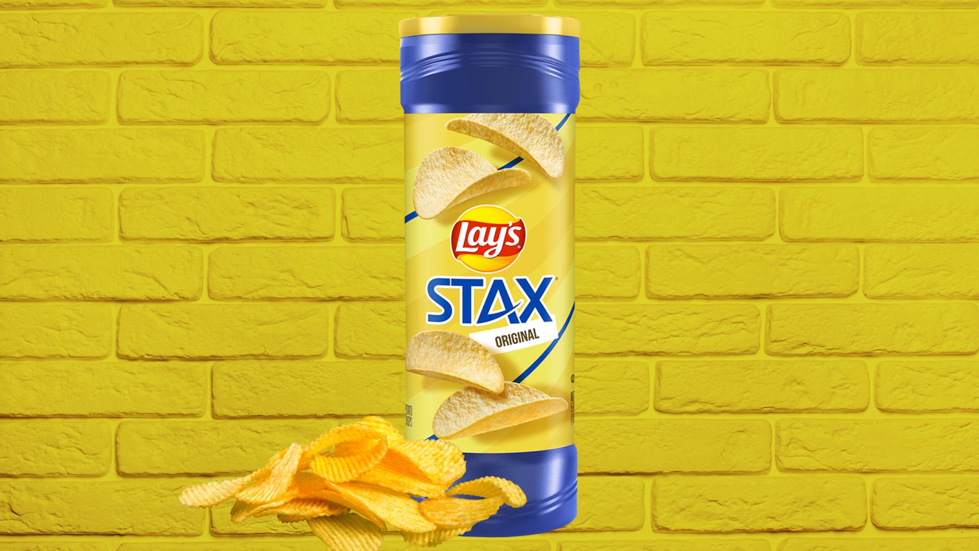 Lay's Stax Potato Chips Original 135g